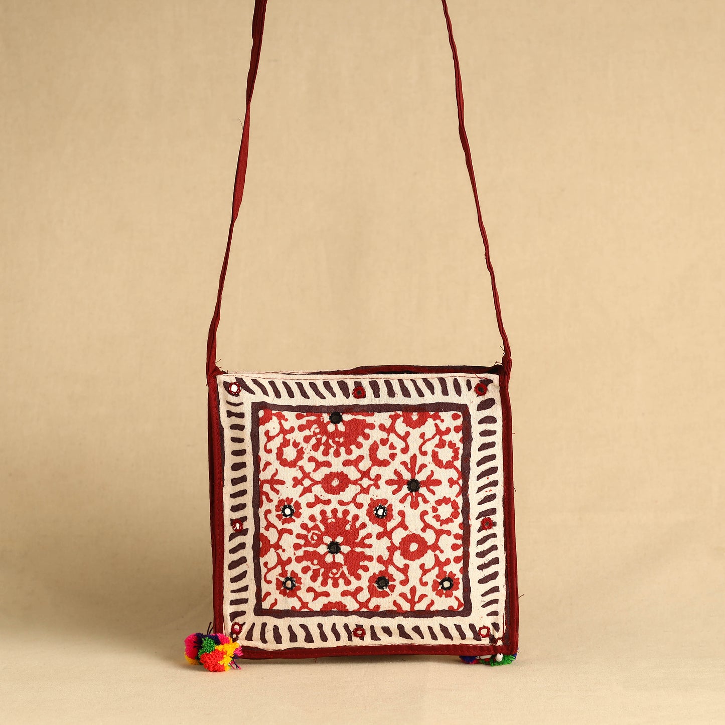 Embroidery Sling Bag