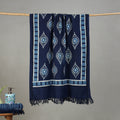 Pipad Hand Block Print Natural Dyed Pure Handloom Cotton Towel 01