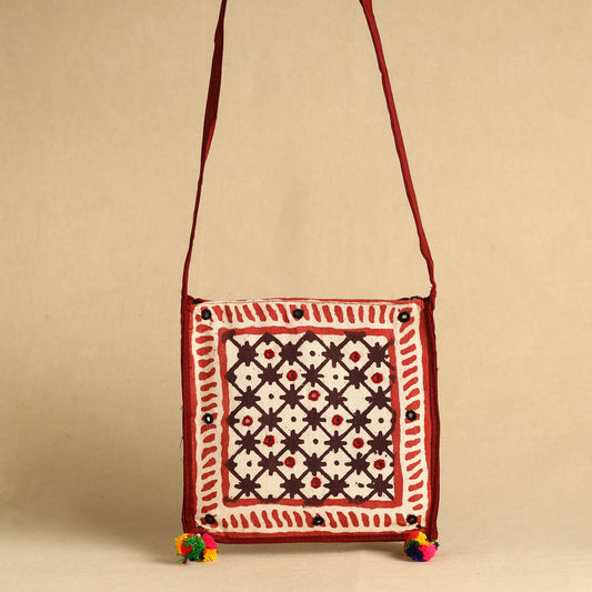 Embroidery Sling Bag