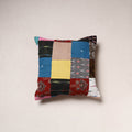 Handcrafted Patchwork Cushion Cover (16 x 16 in) 46