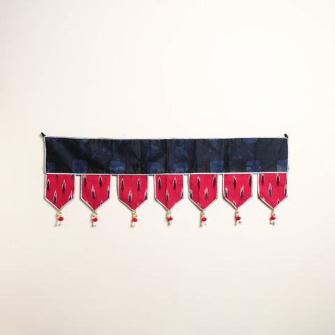 Handmade Shell Work Fabric Toran for Home Decor