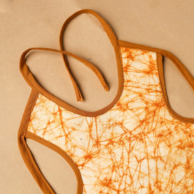 Yellow Handmade Cotton Baby Bib