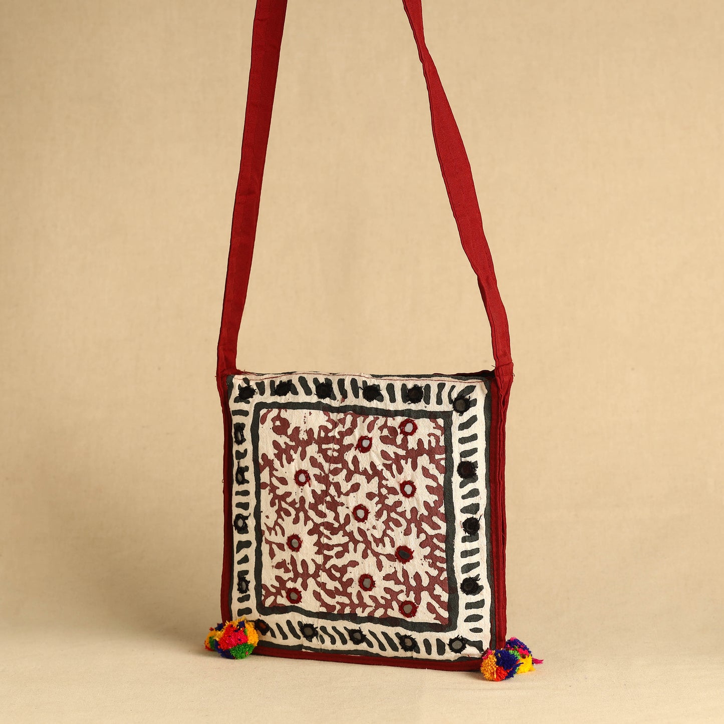 Embroidery Sling Bag