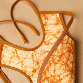 Yellow Handmade Cotton Baby Bib