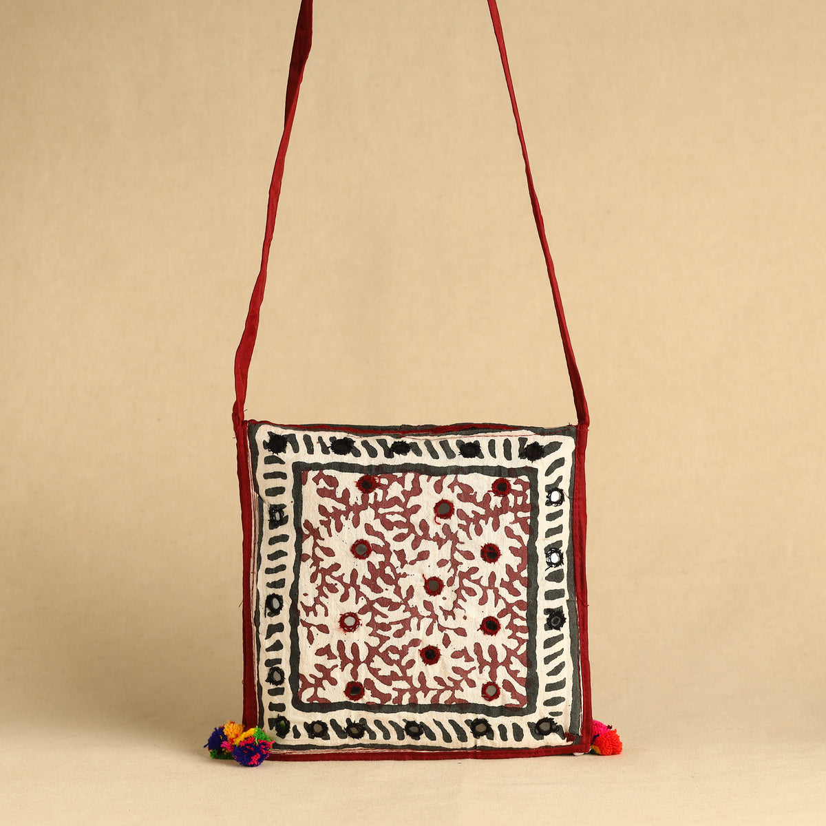 Embroidery Sling Bag