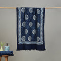 Pipad Hand Block Print Natural Dyed Pure Handloom Cotton Towel 05