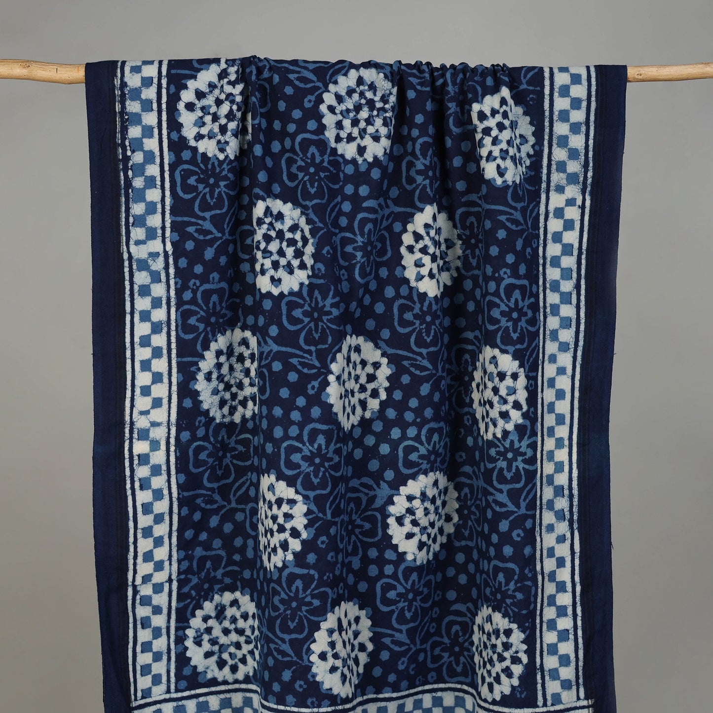 Pipad Hand Block Print Natural Dyed Pure Handloom Cotton Towel 05