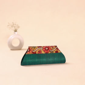 Srikalahasti Kalamkari Handpainted Clutch by Dwaraka Plus 07