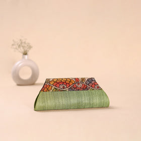 Srikalahasti Kalamkari Handpainted Clutch by Dwaraka Plus 08
