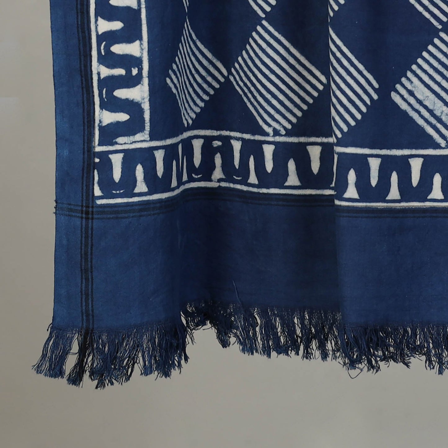 Pipad Hand Block Print Natural Dyed Pure Handloom Cotton Towel 06