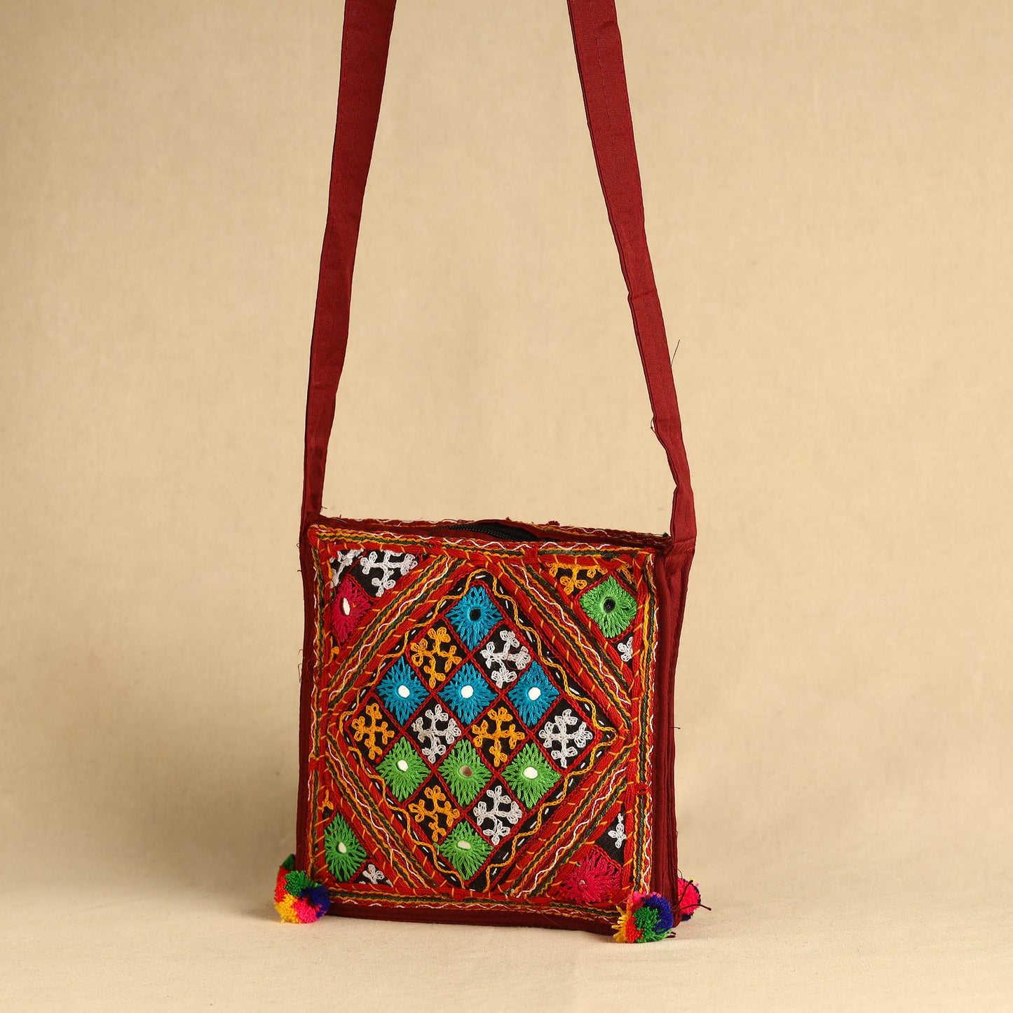 Mirror Work Sling Bag