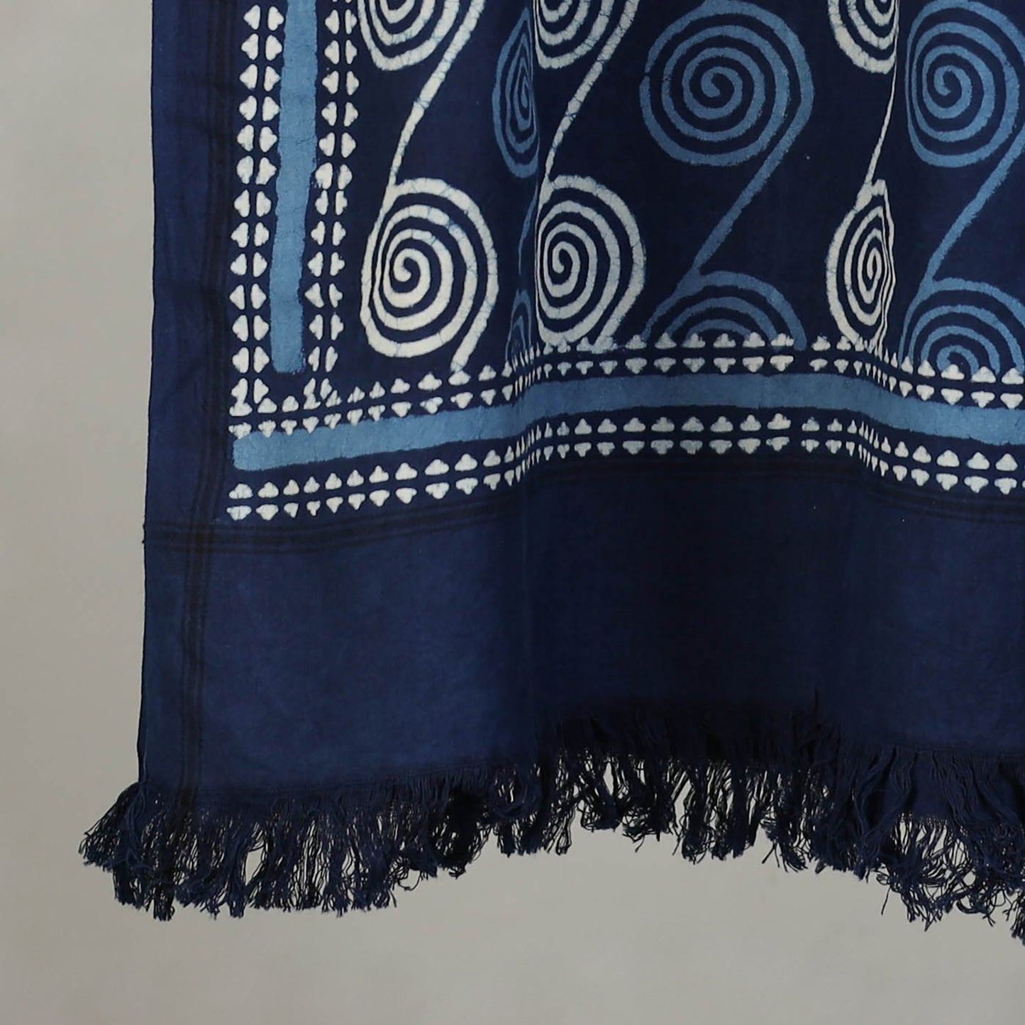 Pipad Hand Block Print Natural Dyed Pure Handloom Cotton Towel 08
