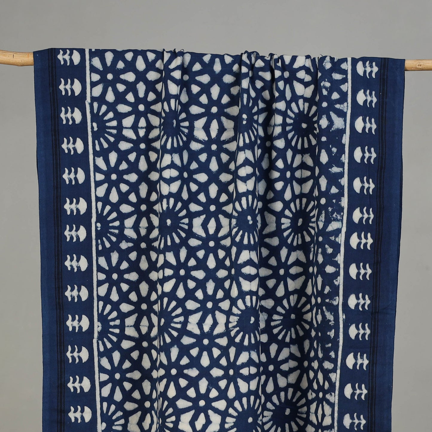 Pipad Hand Block Print Natural Dyed Pure Handloom Cotton Towel 09