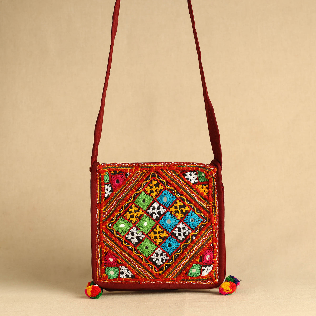 Mirror Work Sling Bag