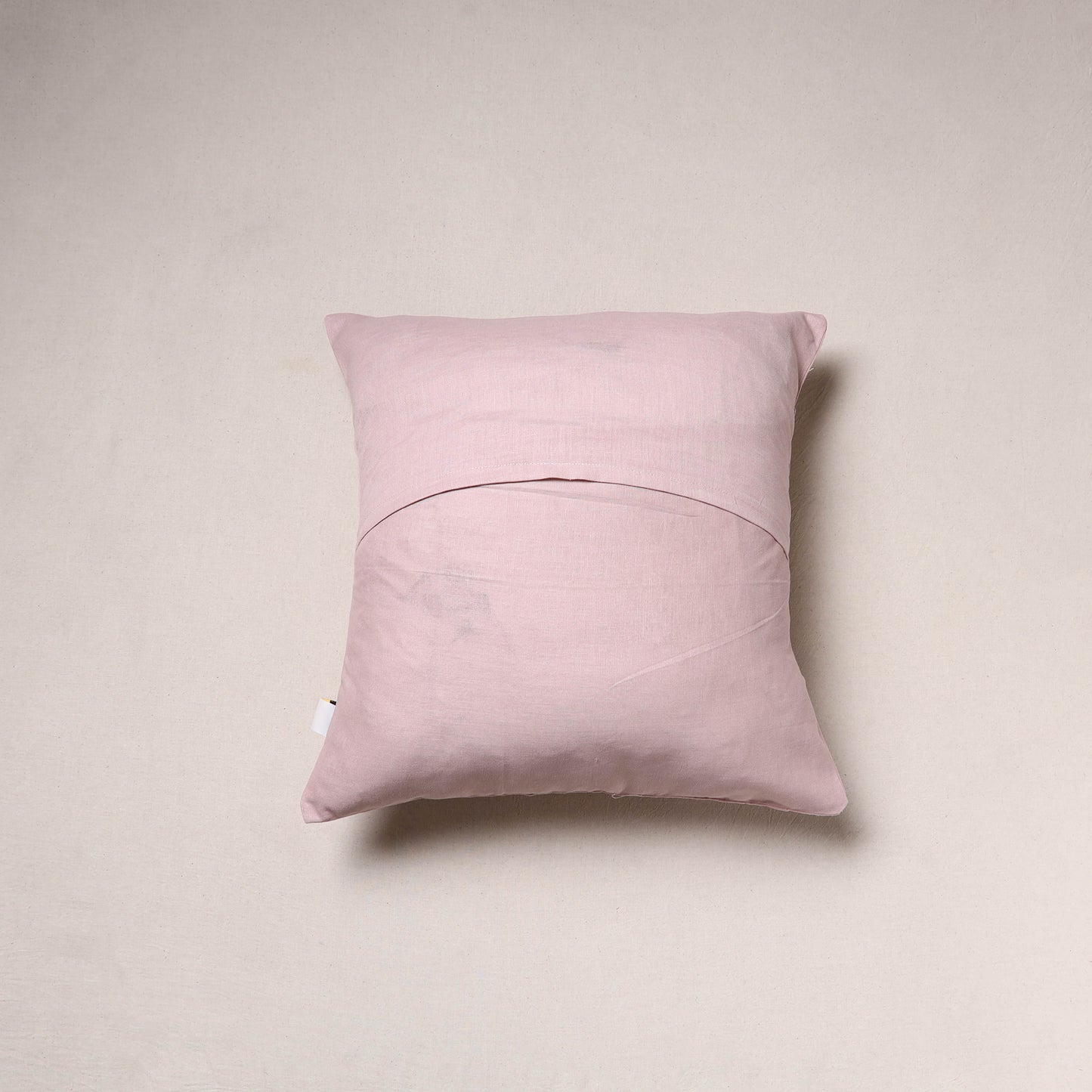 Cypress Vine Hand Embroidered Cushion Cover (16 x 16 in)