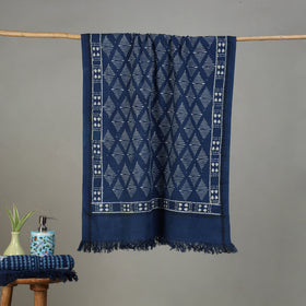 Pipad Hand Block Print Natural Dyed Pure Handloom Cotton Towel 11