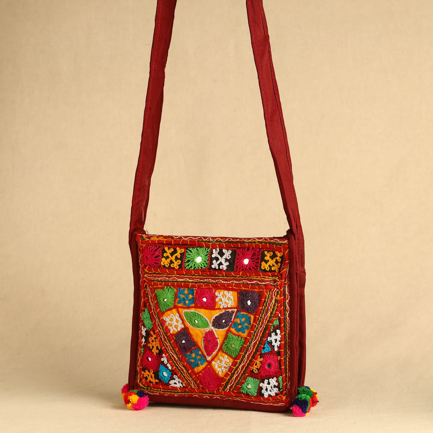 Mirror Work Sling Bag