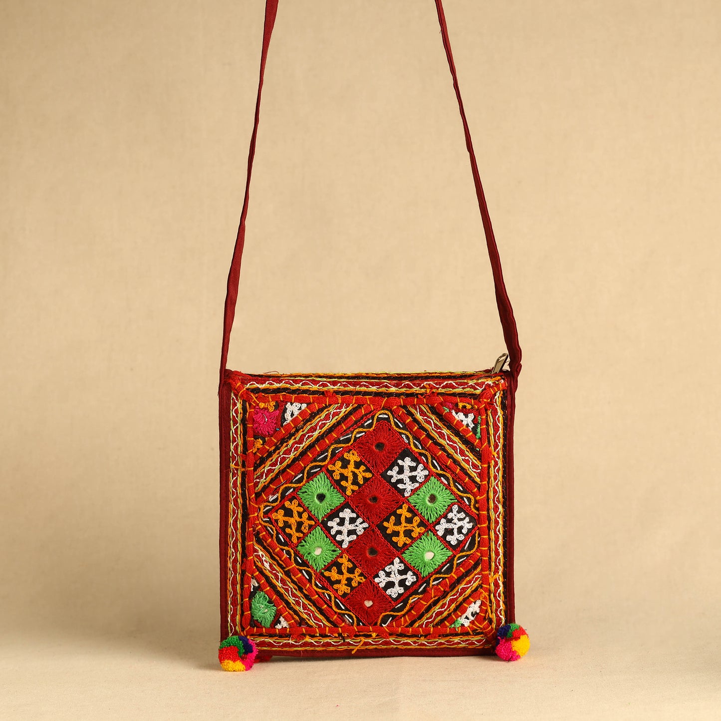 Mirror Work Sling Bag