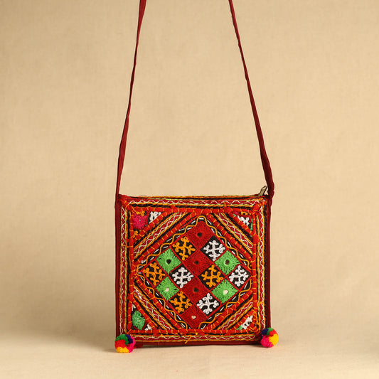 Mirror Work Sling Bag