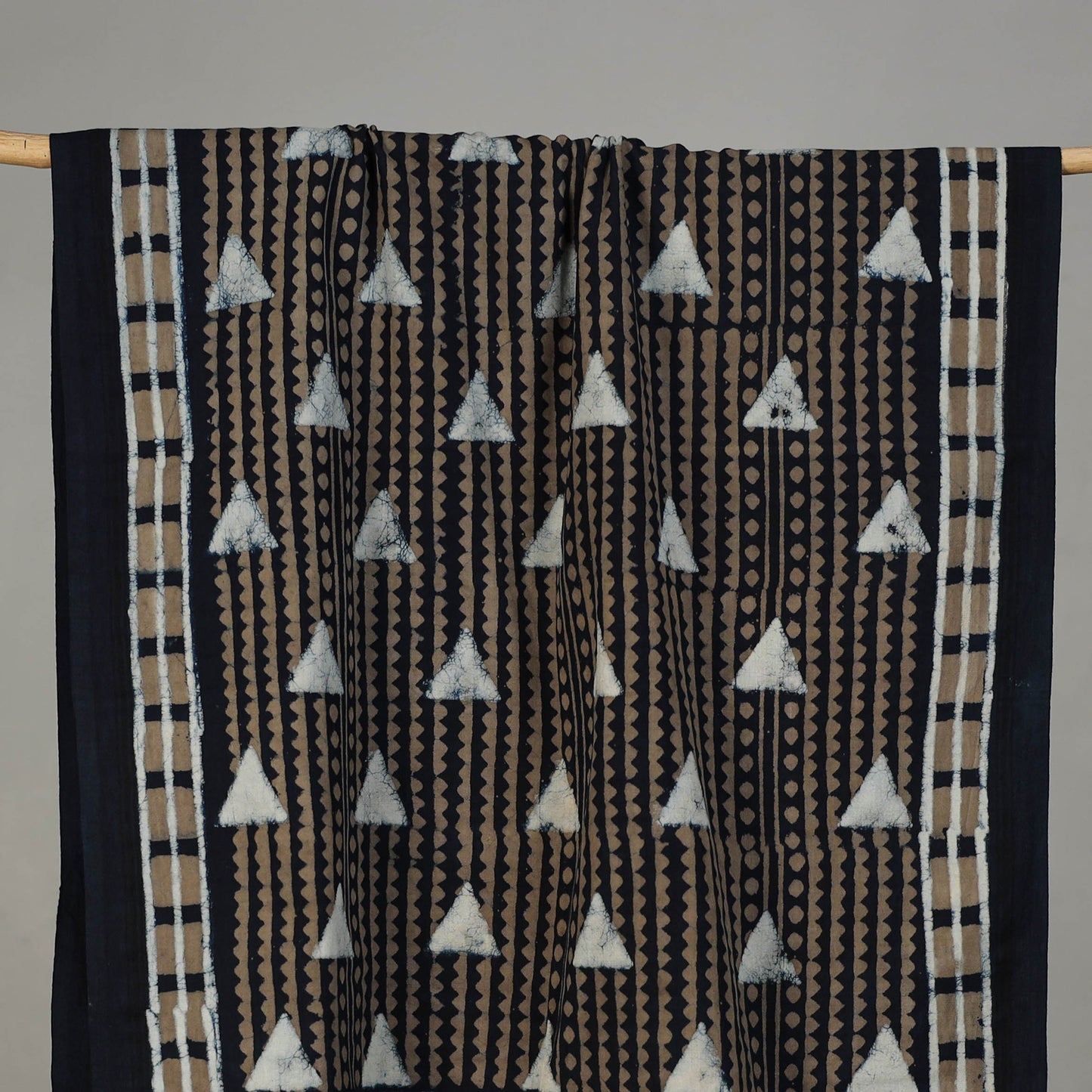 Pipad Hand Block Print Natural Dyed Pure Handloom Cotton Towel 13