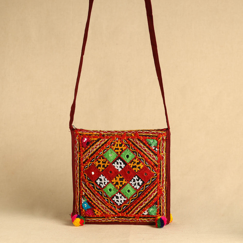 Mirror Work Sling Bag