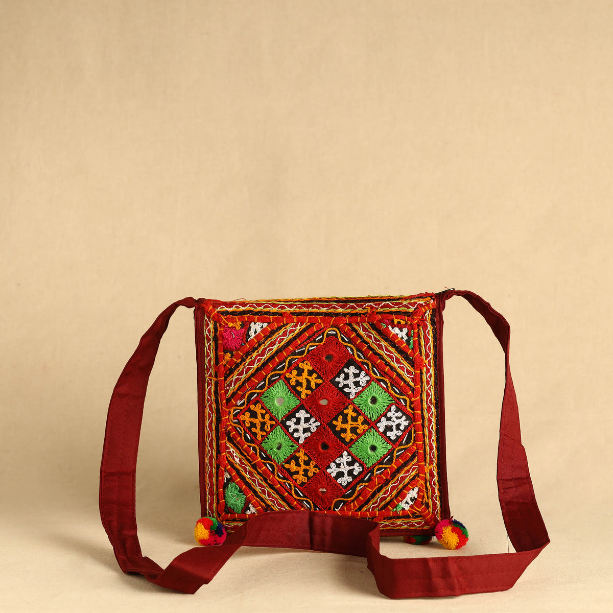 Mirror Work Sling Bag