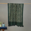 Pipad Hand Block Print Natural Dyed Pure Handloom Cotton Towel 15