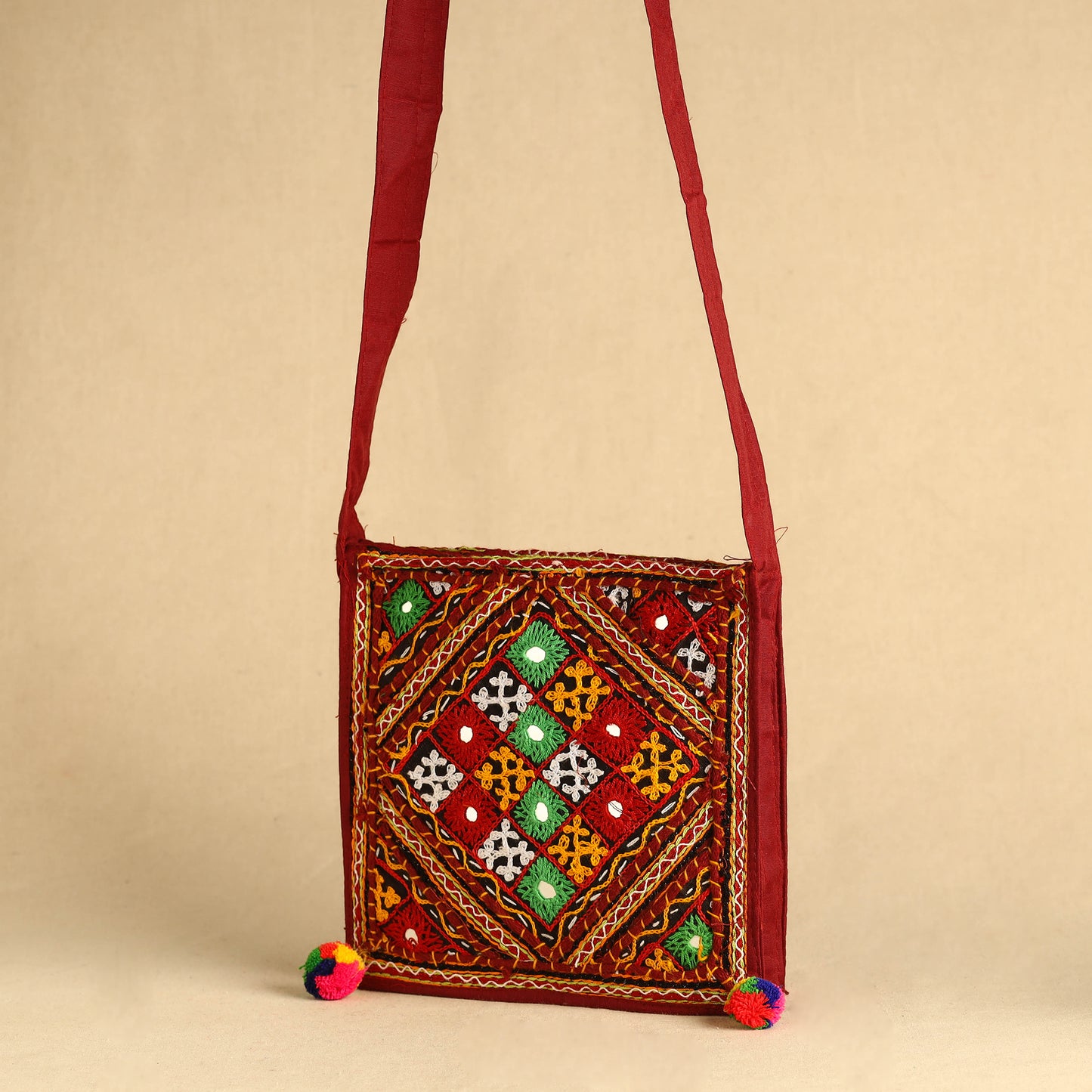 Mirror Work Sling Bag