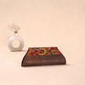 Srikalahasti Kalamkari Handpainted Clutch by Dwaraka Plus 15