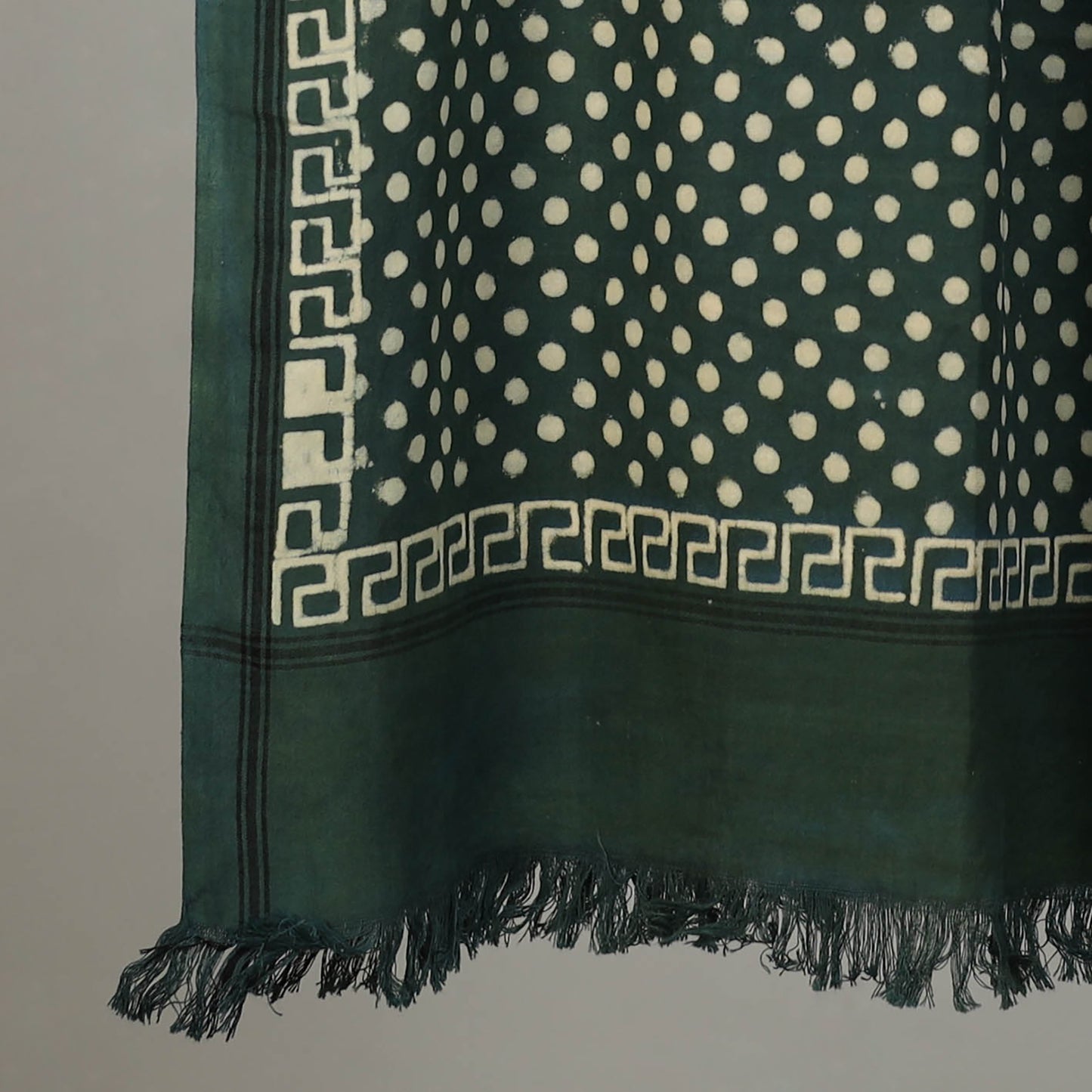 Pipad Hand Block Print Natural Dyed Pure Handloom Cotton Towel 16
