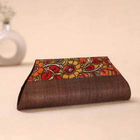 Srikalahasti Kalamkari Handpainted Clutch by Dwaraka Plus 15