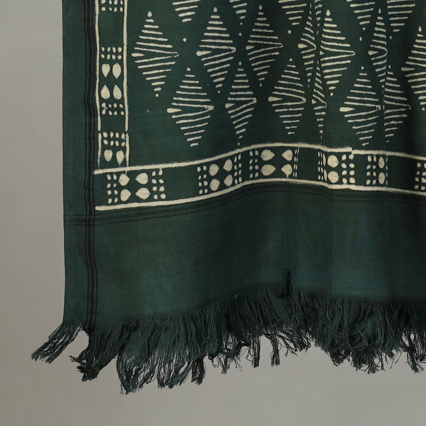 Pipad Hand Block Print Natural Dyed Pure Handloom Cotton Towel 17