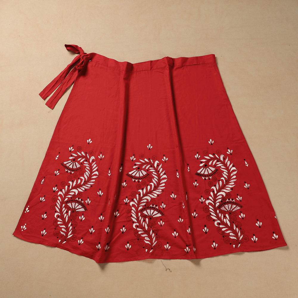 kantha cotton skirt 