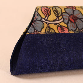 Srikalahasti Kalamkari Handpainted Clutch by Dwaraka Plus 16