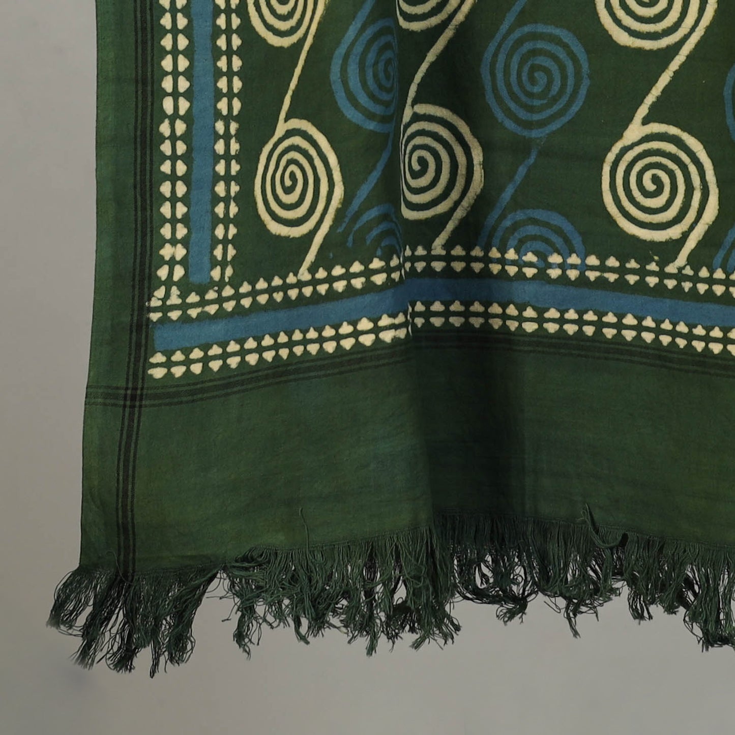 Pipad Hand Block Print Natural Dyed Pure Handloom Cotton Towel 18