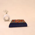 Srikalahasti Kalamkari Handpainted Clutch by Dwaraka Plus 17