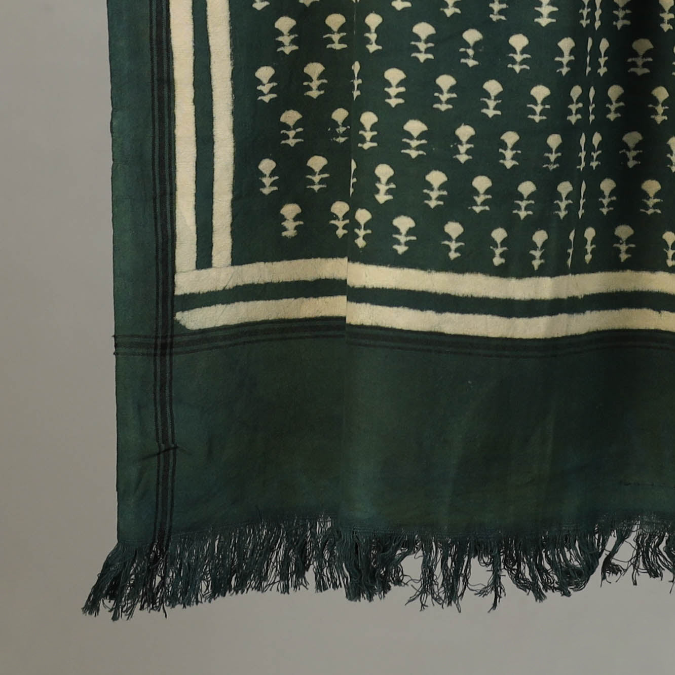 Pipad Hand Block Print Natural Dyed Pure Handloom Cotton Towel 19
