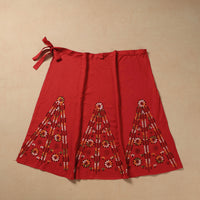 kantha cotton skirt 