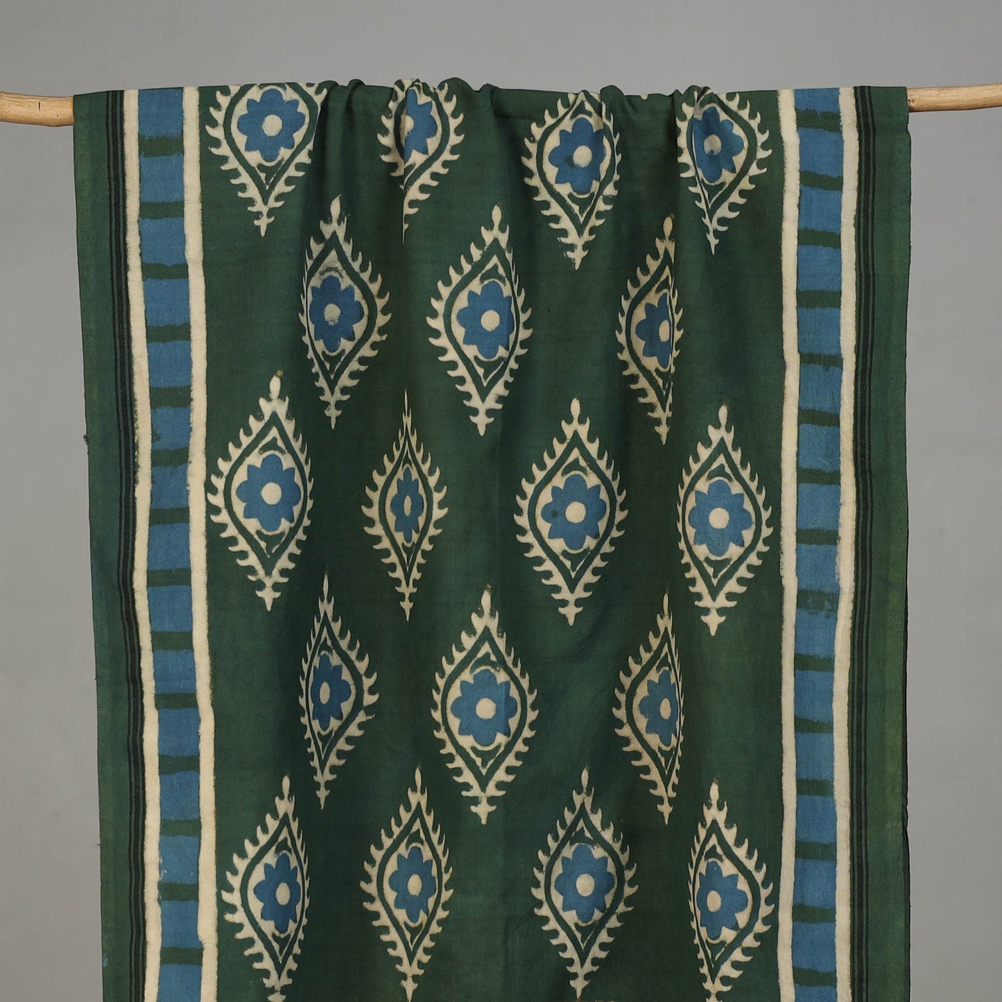 Pipad Hand Block Print Natural Dyed Pure Handloom Cotton Towel 20