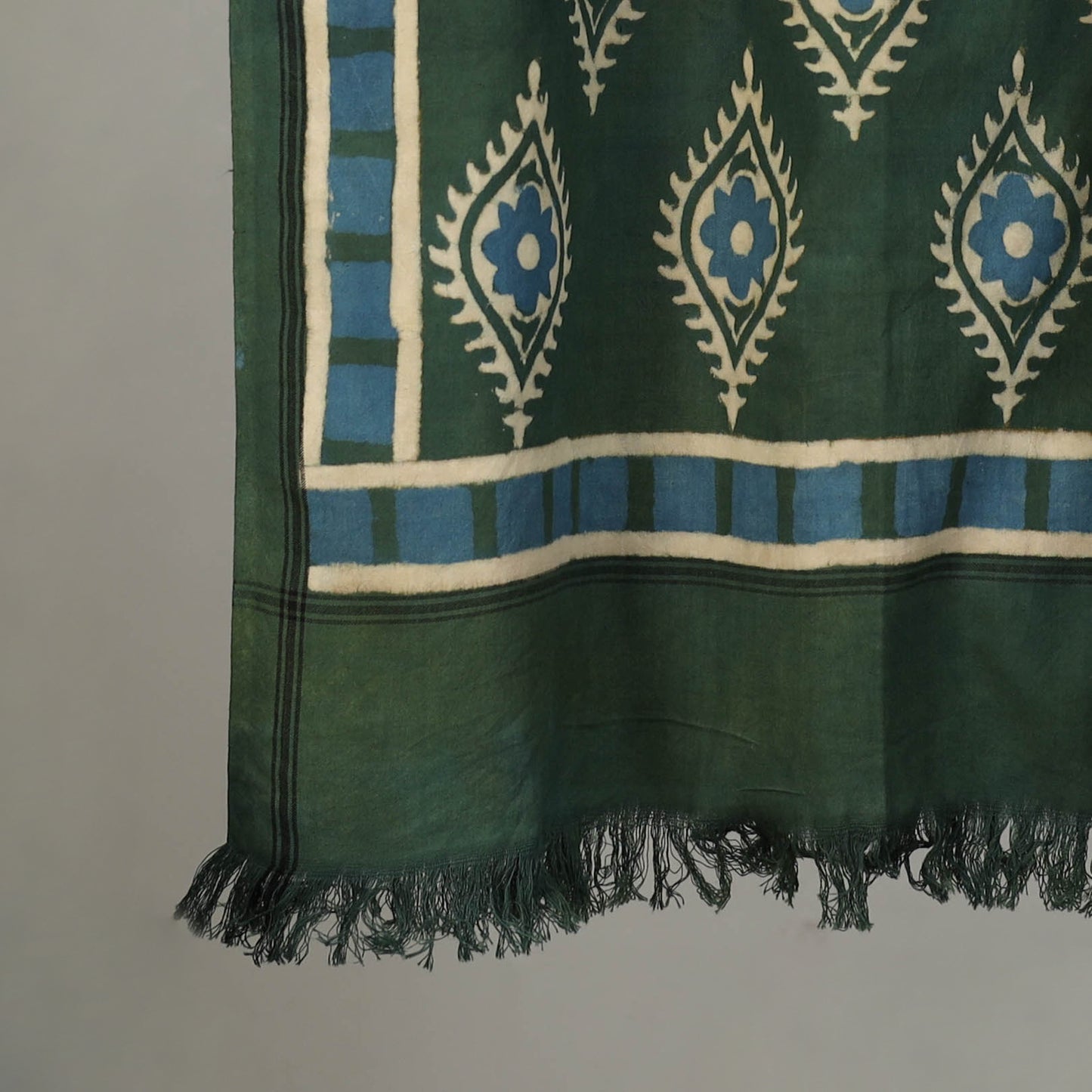 Pipad Hand Block Print Natural Dyed Pure Handloom Cotton Towel 20