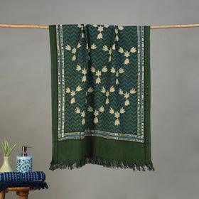 Pipad Hand Block Print Natural Dyed Pure Handloom Cotton Towel 21