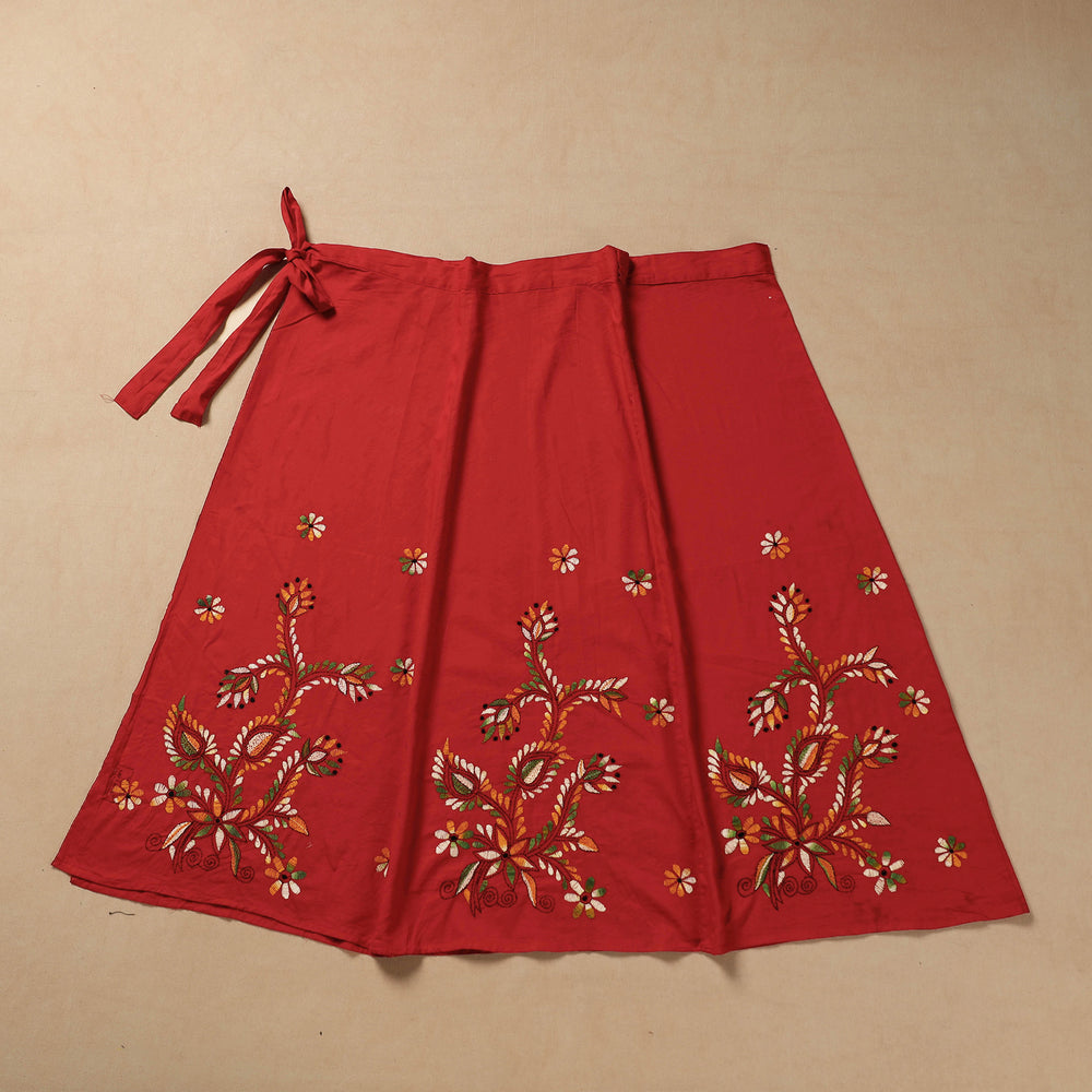 kantha cotton skirt 