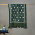 Pipad Hand Block Print Natural Dyed Pure Handloom Cotton Towel 22