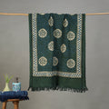 Pipad Hand Block Print Natural Dyed Pure Handloom Cotton Towel 23