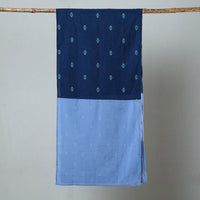 Blue - Jacquard Patchwork Cotton Stole 102