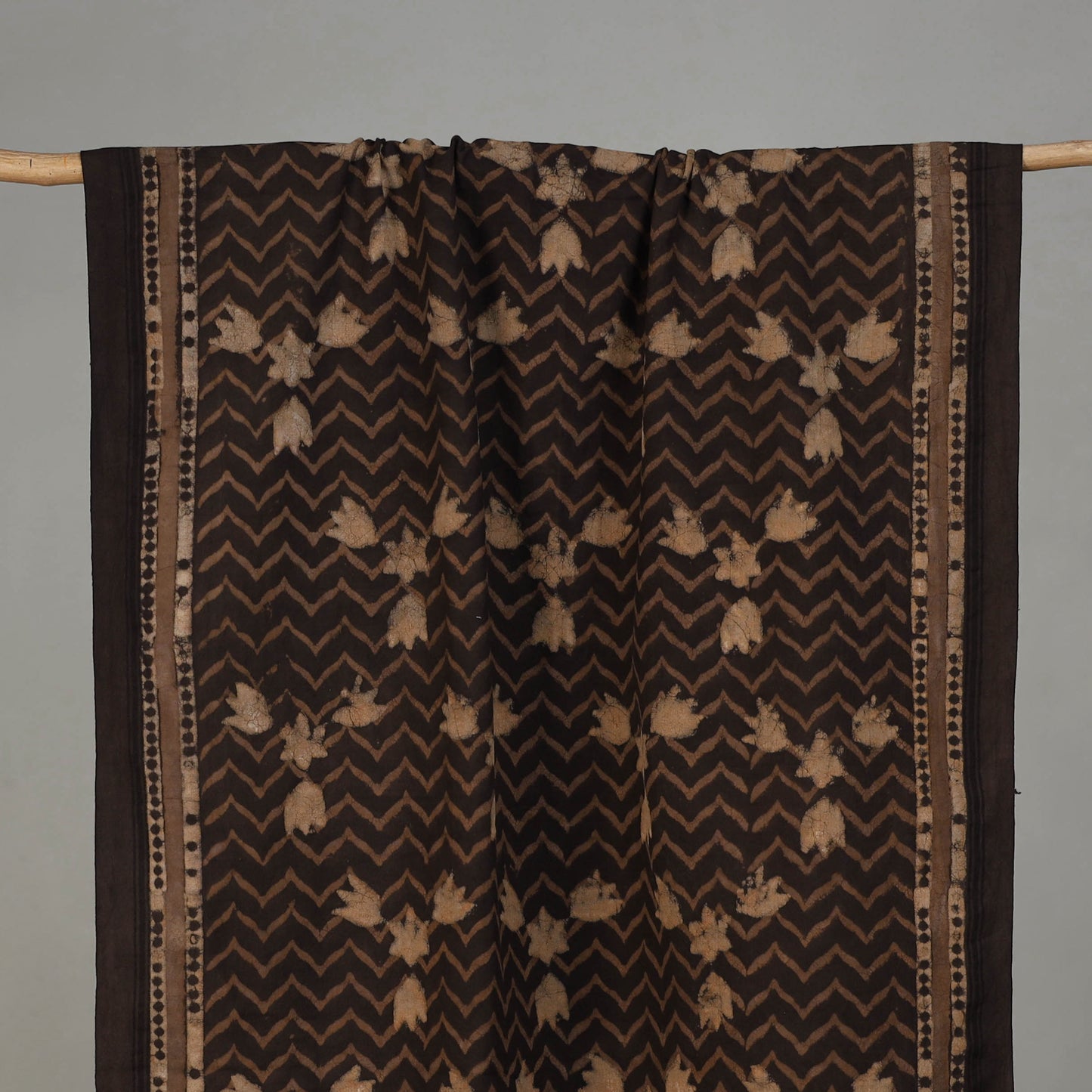 Pipad Hand Block Print Natural Dyed Pure Handloom Cotton Towel 28
