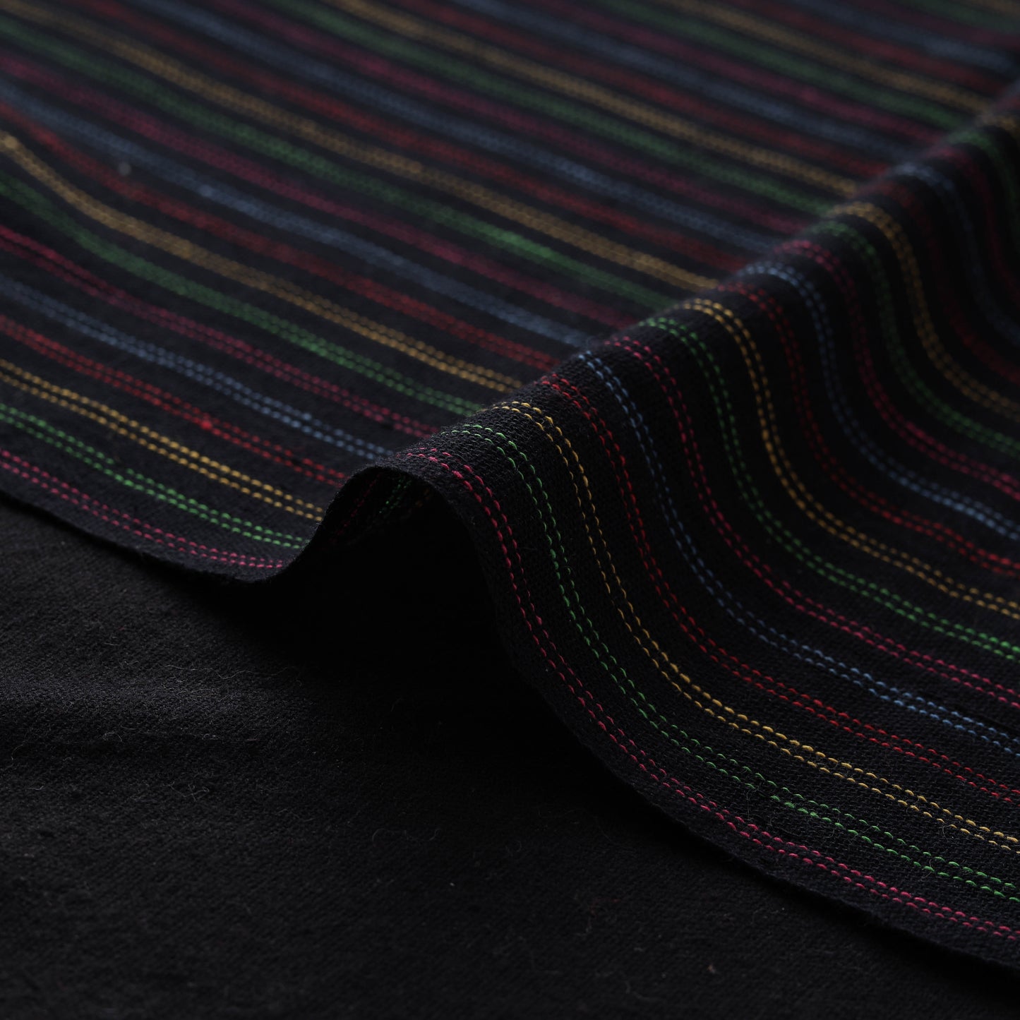 Kutch Organic Kala Cotton Pure Handwoven Fabric 08