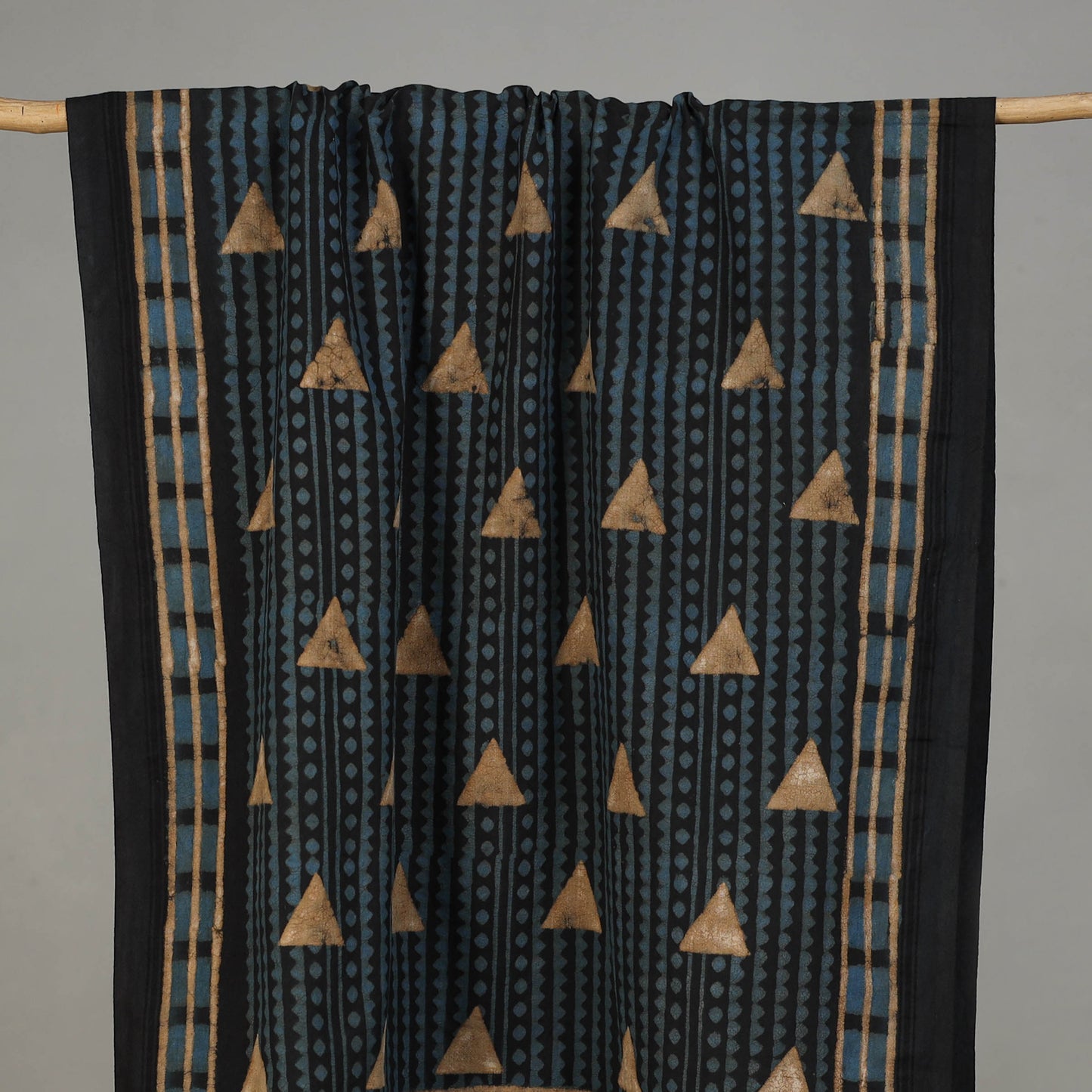 Pipad Hand Block Print Natural Dyed Pure Handloom Cotton Towel 30
