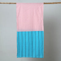 Multicolor - Jacquard Patchwork Cotton Stole 85