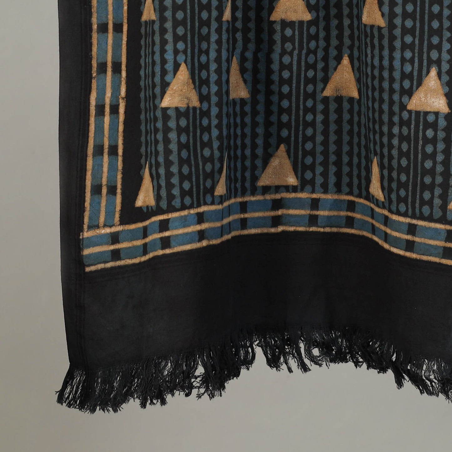 Pipad Hand Block Print Natural Dyed Pure Handloom Cotton Towel 30